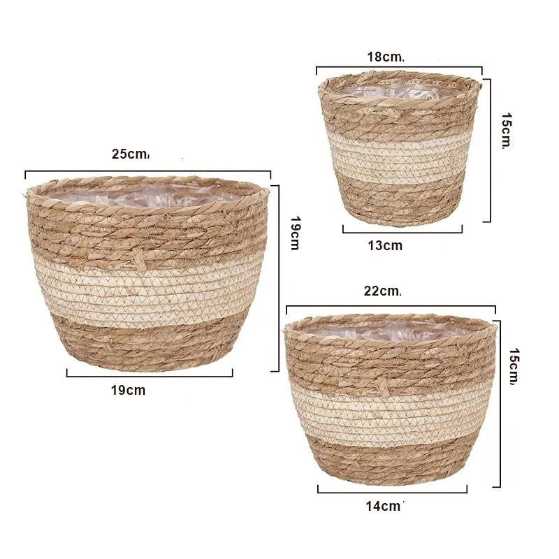 Panier Rotin Rond